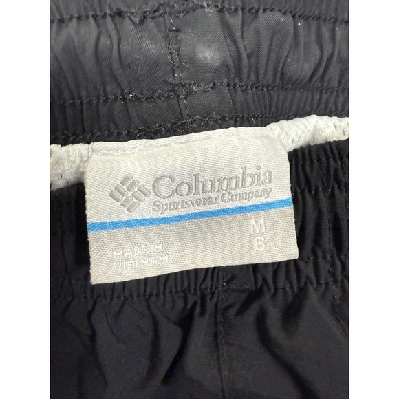 Columbia PFG Shorts Mens Medium Black Omni-Shade Fishing Gear Mesh Lined Outdoor - Picture 3 of 7